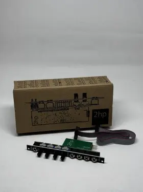 2hpmixbk 2hp Mix Eurorack Mixer Module- Black