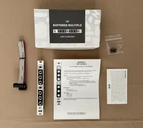 4ms 682500015465 Buff Mult Buffered Multiple Eurorack Synth Module Silver Owned By Eric Dane