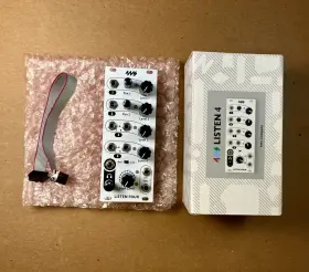 4ms 768563719073 L4 Listen Four Mixer Eurorack Module White