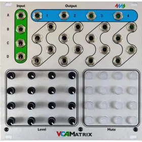 4ms Company 713803230351 Vca Matrix Eurorack Synth Module