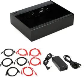 Pod40xpwrcblbn 4ms Pod40x Eurorack Case With Ac Adaptor And Patch Cables