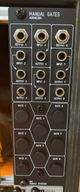 Addac304 Addac System 304 Manual Gates - Very Good Condition