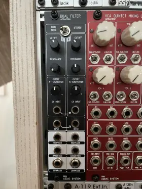 Addac604 Addac System - Dual Filter Eurorack