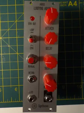 Ai003 Ai Synthesis Looping Adsr Envelope Generator Eurorack Module