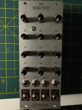 Ai007 Ai Synthesis Quad Vca Mixer Eurorack Module