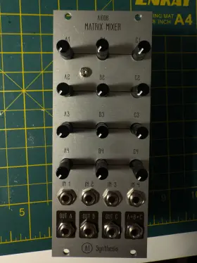 Ai018 Ai Synthesis Eurorack Stereo Matrix Mixer Module