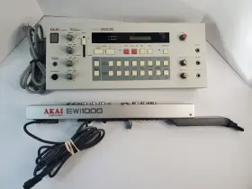 Ewi1000 Akai Ewv2000 Professional Sound Module And Controller Fully Tested See Des