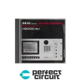 S6000 Akai Vol. 1 Cd-rom Sound Library Accessory - Vintage Perfect Circuit