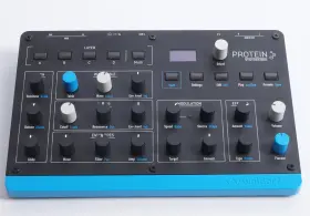 American Music And Sound 196271944522 Waldorf Protein Compact 8 Voice Polyphonic Authentic Wavetable Synthesizer
