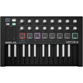 230502 Arturia Minilab Mkii Inverted Midi Controller Black