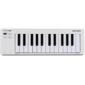 231511 Arturia Microlab Mk3 Ultra-compact Midi Controller - White