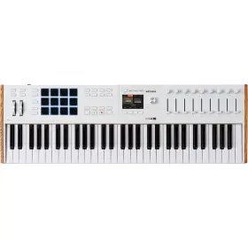 231631 Arturia Keylab 61 Mk3 Midi Controller - White