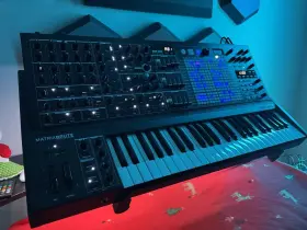 550103 Arturia Matrixbrute Noir 49-key Black Edition Analog Synthesizer - Mint