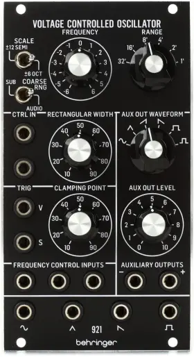 000-e1q00-00010 Behringer 921 Voltage Controlled Oscillator - Analog Vco Eurorack Module