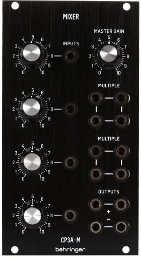 000-e1r00-00010 Behringer Cp3a-m Mixer - Analog Mixer/utility Eurorack Module