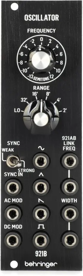 000-e2100-00010 Behringer 921b Oscillator - Analog Vco Eurorack Module