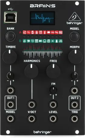 000-e6h00-00010 Behringer Brains Multi-engine Oscillator Eurorack Module