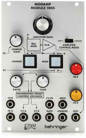 000-e8y00-00010 Behringer 1005 Modamp Module Ring Modulator And Vca For Eurorack