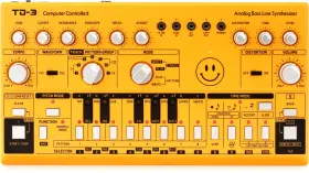 000-ecm02-00010 Behringer Td-3-yellow Analog Bass Line Synthesizer - Yellow