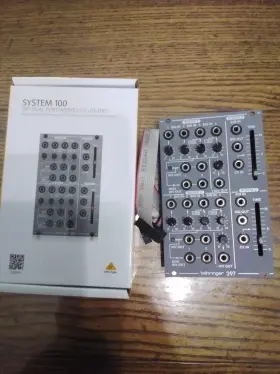 000dw80000010 Behringer System 100 297 Dual Portamento Controller Cv Utilities Eurorack Module