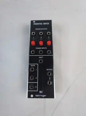 Behringer 033653031943 962 Sequential Switch Legendary Analog Cv Multiplexer Module Read