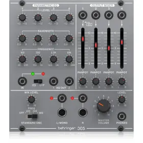 Behringer 033653032162 305 Eq / Mixer Output Eurorack Module