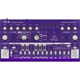 Behringer 033653032353 Td3 Gp Analog Bass Line Synthesizer Purple Translucent