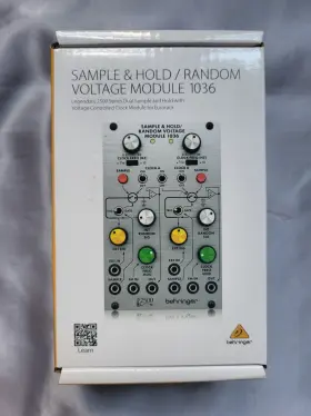 Behringer 033653032537 1036 Silver Sample And Hold/random Voltage Modular Analog Synthesizer