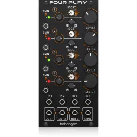 Behringer 033653032834 Four Play Quad Vca And Mixer Eurorack Module
