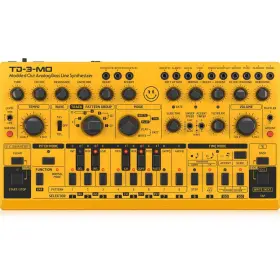 Td-3-mo-am Behringer 033653032957 Yellow Modded Out Analog Bass Synth