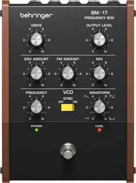 0709-alq86-001 Behringer Bm-17 Frequency Box Analog Effects Generator Pedal