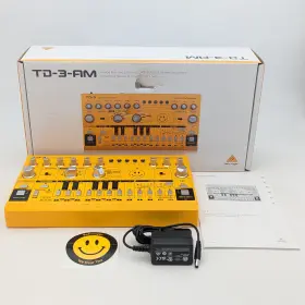 0718-abo86-us1 Behringer Td-3 Analog Bass Line Synthesizer With 16-step Sequencer Td-3-fim