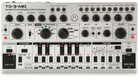0718-ace86-us1 Behringer Td-3-mo-sr Analog Bass Line Synthesizer - Silver