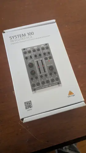 0720-aac86-001 Behringer 110 Vco/vcf/vca Analog Eurorack Module
