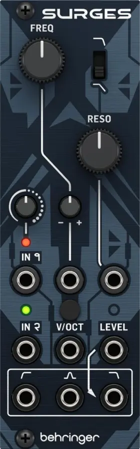 0720-adh86-000 Behringer Surges Inch Liquid Multimode Filter Eurorack Module