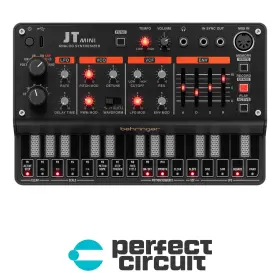 0722-aax Behringer Jt Mini Analog Polyphonic Desktop Synthesizer Demo Perfect Circuit