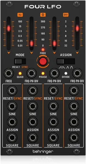 Behringer 313032771764 Four Lfo 4-channel Eurorack Module