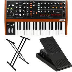 3650 Behringer Poly D Polyphonic Analog Synthesizer With Stand And Expression Pedal