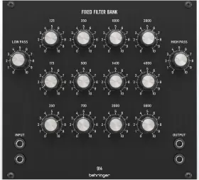 Behringer 445008474423 914 Fixed Filter Bank Legendary Analog Module For Eu