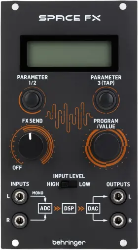 Behringer 445029478486 Space Fx Multi-effects Eurorack Module