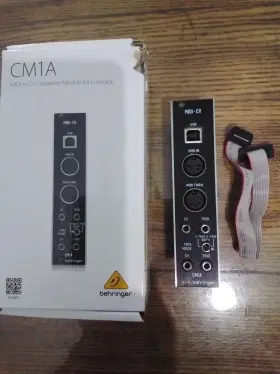 456102 Behringer Cm1a Midi To Cv Converter Eurorack Module Sleek Black