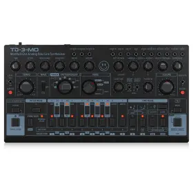 Be0718bx86s1 Behringer Modded Out Analog Bass Line Synthesizer With Vco Midi-controllable Vc