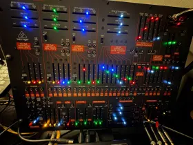 Behr2600bun1 Behringer 2600 Analog Semi-modular Synthesizer Patch Cables 8u Mobile Rack