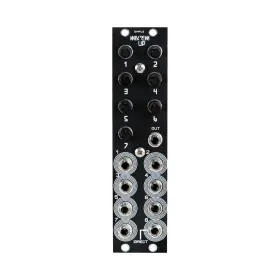 Blue Lantern 682500008801 Simple Mix Ftem Up Mixer 8 Channel 6hp Modular Eurorack Module