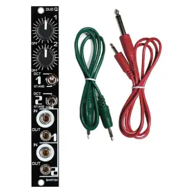 Blue Lantern 682500009143 Barton Duo Quantizer 4hp Eurorack Module With 2 Cables