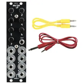 Blue Lantern 682500009181 Simple Mixer 8-channel Eurorack Module Bundle With Cables
