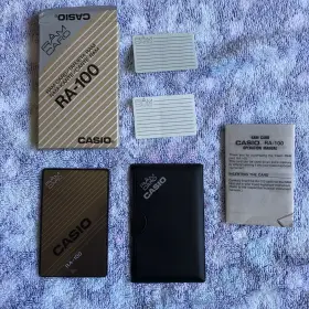 Ra-100 Casio Ram Card For Ht100 Others Tested
