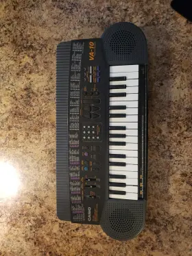Va-10 Casio Voice Arranger Digital Keyboard Pitch Sensor Equipped Works Va-10 Casio Voice Arranger Digital Keyboard Pitch Sensor Equipped Works