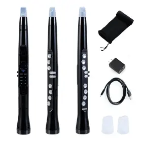 Hcst10774 Costway Electronic Wind Instrument Synthesizer With Wireless Midi 100 Tones Hifi Speaker