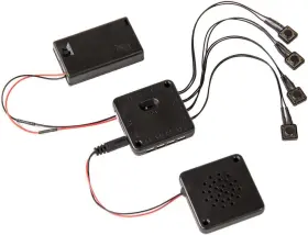 Sm3-mp3-8mb Cosvox Cosplay Sound Effects Module. Diy Audio Mp3 Chip With 4 Push Black